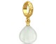 Charm argent plaqué or jaune Endless JLO White Snake Eye - 1802-2