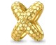 Charm argent plaqué or jaune Endless JLO Snakeskin Eternity - 1528