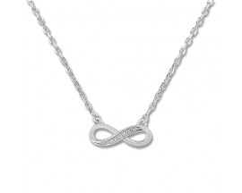 Collier empierré argent - ASCY55Z40