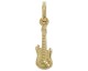 Pendentif or guitare Lucas Lucor - P1416