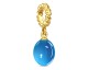 Charm argent plaqué or jaune Endless September Calmness Gold - 53307-9