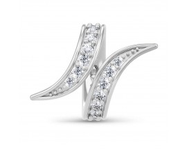 Charm argent Endless Sparkling Wave Silver - 1233