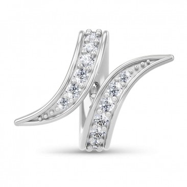 Charm argent Endless JLO Sparkling Wave Silver - 1233