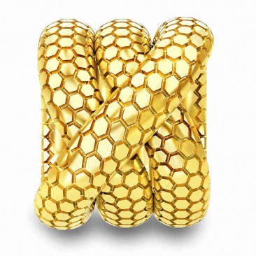 Charm argent Endless JLO Snake Knot Gold - 1595