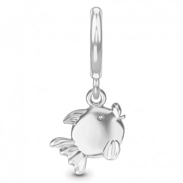 Charm argent Endless Lucky Fish Silver - 43156