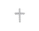 Pendentif croix argent empierré GL Paris - 70260061108000