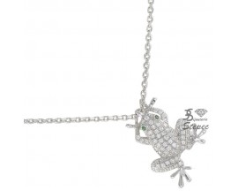 Collier argent empierré Stepec - C1349