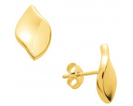 Boucles d'oreilles boutons or - 9570