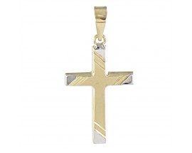 Pendentif croix or Stepec - NA097