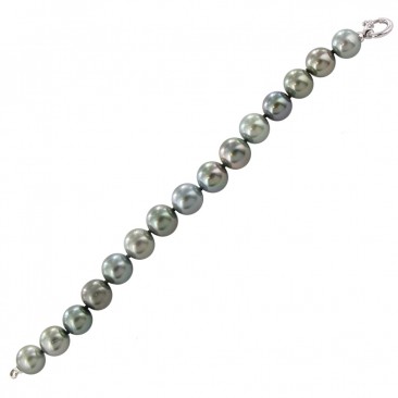 Bracelet perles de Tahiti or Stepec - JA16/18