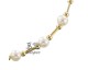 Collier perles d'eau douce or Stepec - CP001-J