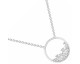 Collier empierré argent - ACA157Z40