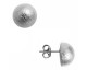 Boucles d'oreilles boutons argent Orus - GO2457