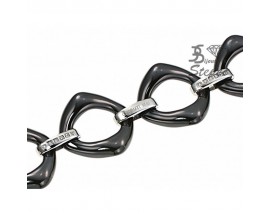 Bracelet céramique & acier Cerruti 1881 - R51281NZ