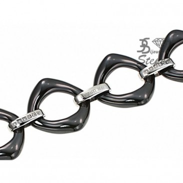 Bracelet céramique & acier Cerruti 1881 - R51281NZ
