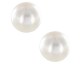 Boucles d'oreilles boutons perles Akoya or Stepec - ALTQ758