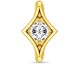 Charm argent plaqué or jaune Endless Royal Glow - 1507