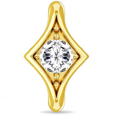Charm argent plaqué or jaune Endless Royal Glow - 1507