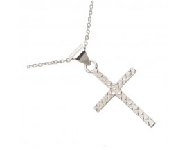 Collier croix argent Stepec - C2283