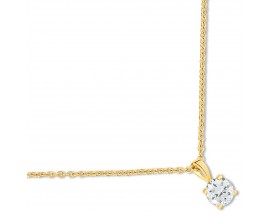 Collier empierré plaqué or - PSCA99Z40