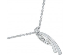 Collier empierré argent - ASCQ17Z40
