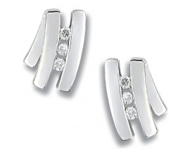 Boucles d'oreilles boutons or diamant(s) Christian Bernard - PD226GB5
