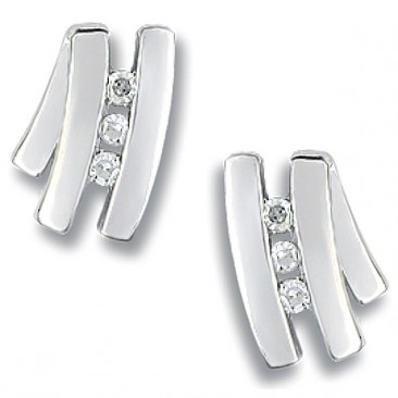 Boucles d'oreilles boutons or diamant(s) - PD226GB5