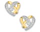Boucles d'oreilles boutons or diamant(s) - QB241BB5