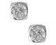 Boucles d'oreilles boutons or oxydes de zirconium - nBPTJOgv