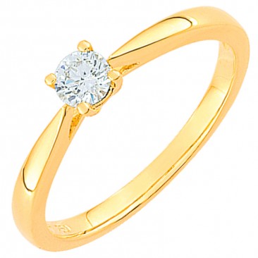 Bague solitaire or diamant(s) Girard - EA001EJB2