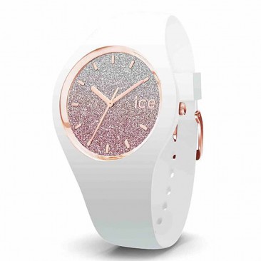 Montre ICE lo White Pink Small (38mm) Ice-Watch - 013427