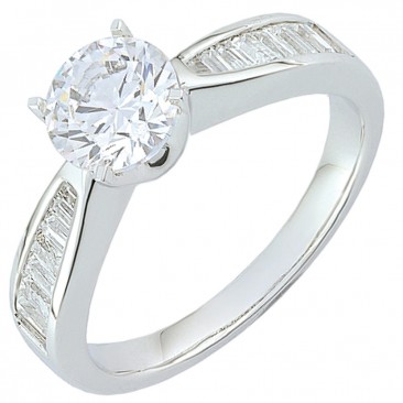 Bague solitaire or diamant(s) 1,38 carats Girard - EA009OGB2
