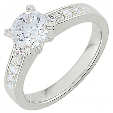 Bague solitaire or diamant(s) Girard - EA008OGB2