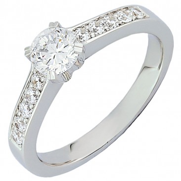 Bague solitaire or diamant(s) Girard - EA008KGB2