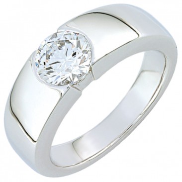 Bague solitaire or diamant(s) Girard - EA006NGB2