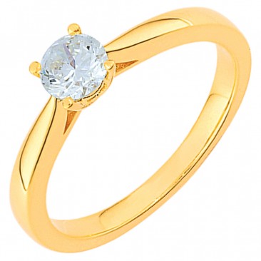 Bague solitaire or diamant(s) Girard - EA001HJB2