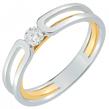 Bague solitaire or diamant(s) Girard - 7VN067XB2