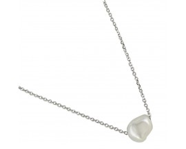 Collier argent perle d'eau douce Stepec - co IPU ed
