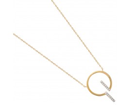 Collier plaqué or oxydes Stepec - ESBSJIOU