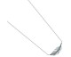 Collier argent et turquoises Stepec - TSBSUUOU
