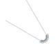 Collier argent, oxydes et turquoises Stepec - TSBSETOU