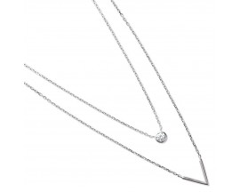 Collier argent et oxydes Stepec - TSBEPOOU
