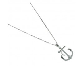 Collier argent oxydes de zirconium Stepec - cIOEI