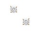 Boucles d'oreilles boutons plaqué or et oxydes Stepec - IUPUUBPO