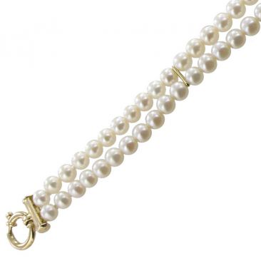 Bracelet perles or Stepec - bedOP-j