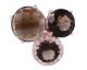 Bague plaqué or rose et quartz smoky Bronzallure - WSBZ00197.S