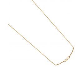 Collier plaqué or oxydes Stepec - ESBEIIOU