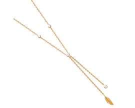Collier plaqué or oxydes Stepec - ESBTEEOU