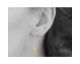Boucles d'oreilles pendants plaqué or Stepec - IUITXPP
