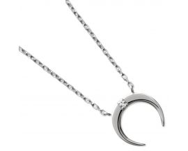Collier argent oxydes Stepec - TSBEBOOU